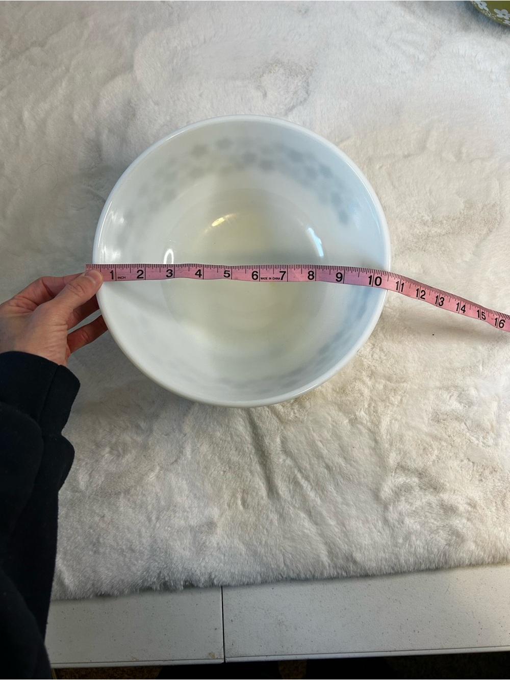 Vintage Pyrex Spring Blossom Crazy Daisy Cinderella Mixing Bowl 403 - Picture 5 of 7